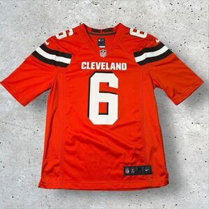 Nike Cleveland Browns Baker Mayfield #6 On Field Dawg Pound Jersey Sz M Orange